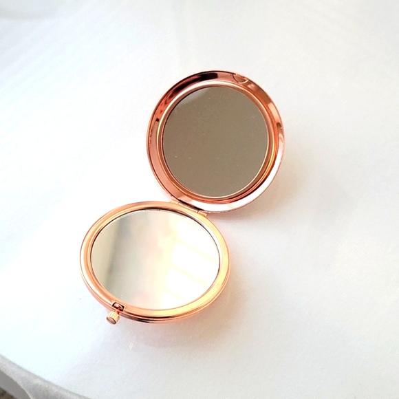 Copper Double Sided Mirror - "K" - Picture 3 of 3